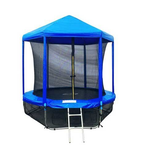 Trampoline with net and roof 8ft with 6 posts GB20202-8FT (244cm) (2 places)