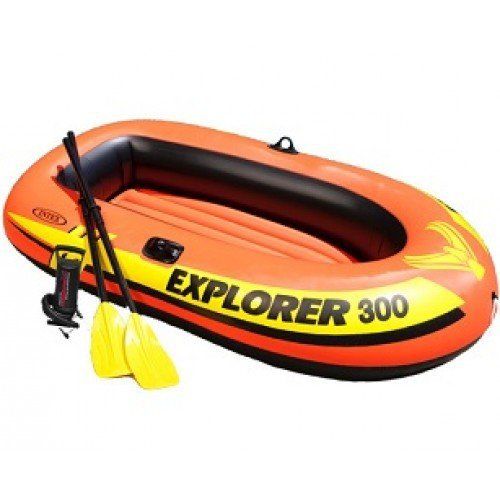 Triple inflatable boat Intex Explorer-300-Set 58332NP