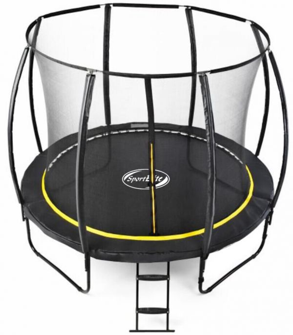 Trampoline with net and ladder 12' with 8 legs CFR-12FT-4 365 cm