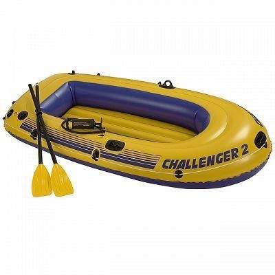 Double inflatable boat Intex Chalenger 68367NP
