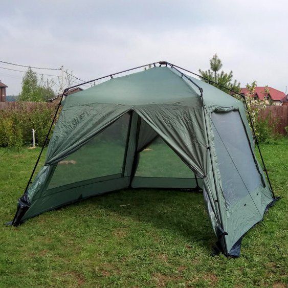 Tent tent Campack Tent A-2501W, automatic (with walls)
