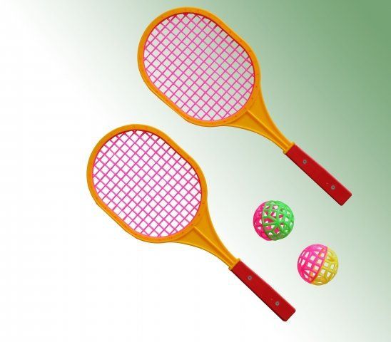 Badminton set for children (2 rackets + 2 balls) ES-0051