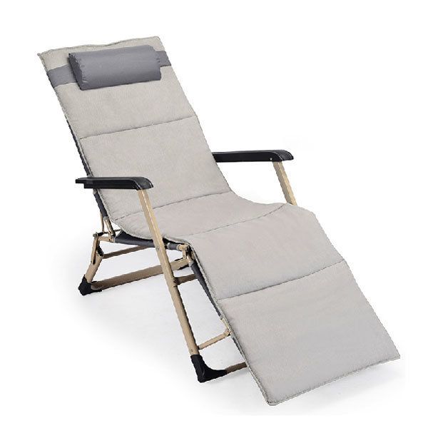 Folding chaise lounge with headrest CK-270