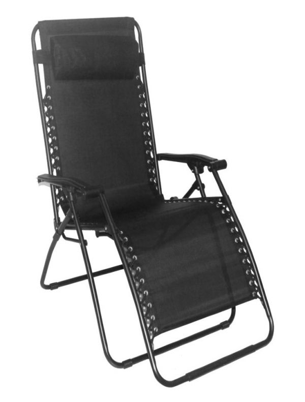 Folding chaise lounge with headrest RK-0130