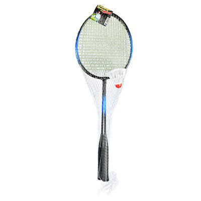 Boyscout badminton set (2 rackets, shuttlecock, mesh case) 61450