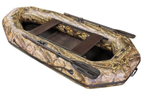 Inflatable boat Leader Compact 300R rowing with transom (camouflaged)