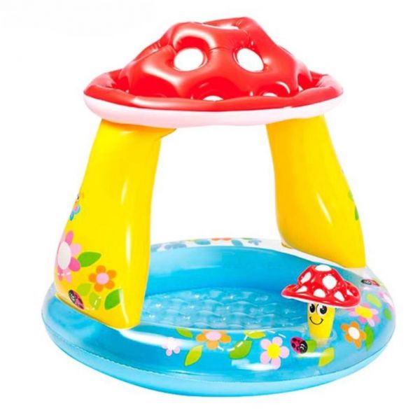 Inflatable pool for children 1-3 years old Intex Mushroom Amanita (57114) 102x89 cm