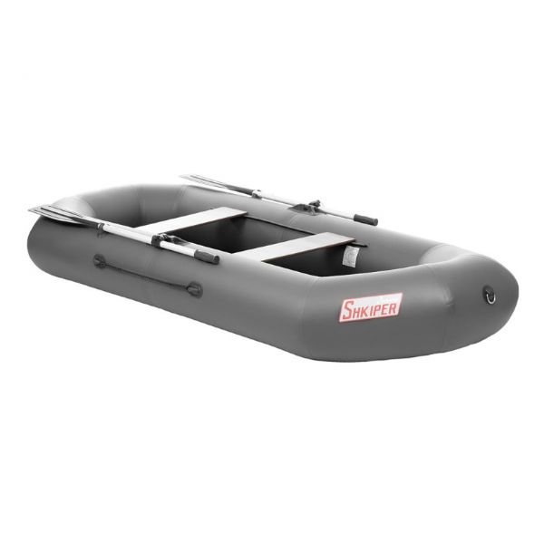 PVC boat with inflatable bottom Tonar Skipper А280 (gray)