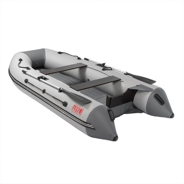 Boat PVC under the motor, with an inflatable bottom Tonar Altai A320 (white-gray)