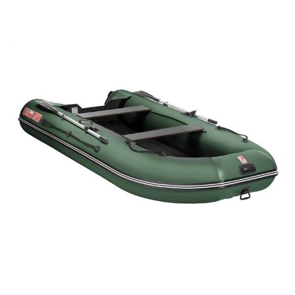 Boat PVC under the motor, with an inflatable bottom Tonar Altai A360 (green)