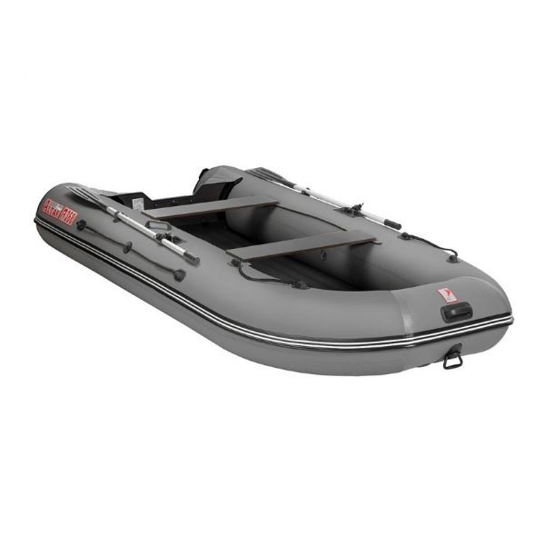 Boat PVC under the motor, with an inflatable bottom Tonar Altai A360 (gray)