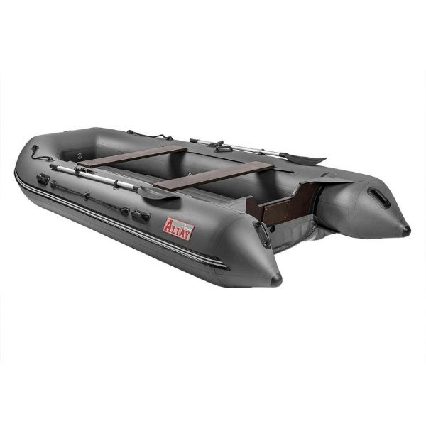 Boat PVC under the motor, with an inflatable bottom Tonar Altai A380 (gray)