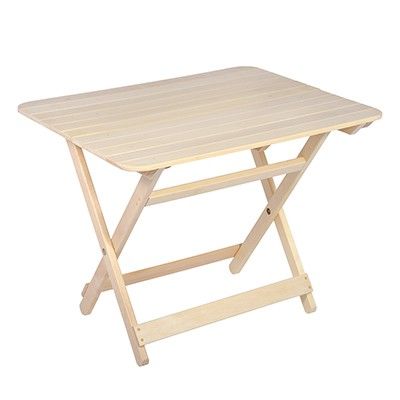 Folding table for a bath