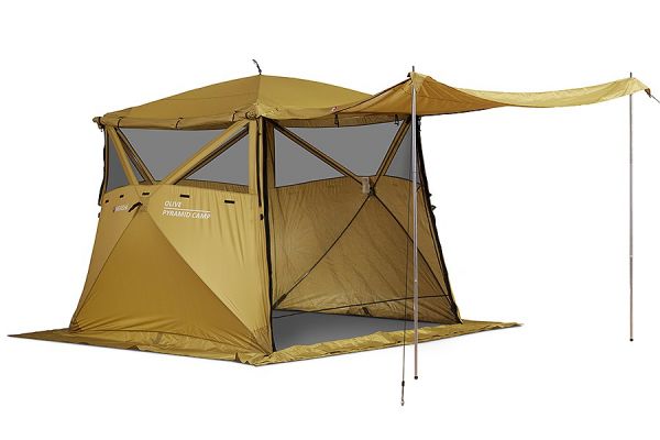 Higashi Pyramid Camp Olive kitchen tent
