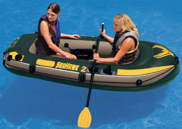 Double inflatable boat Intex Seahawk 200 68347