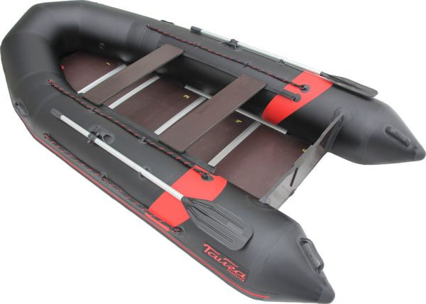 Inflatable boat Leader Taiga Nova-320 Kiel (black/red)